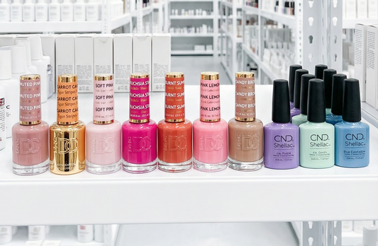 Classique Nail Supply Massive In-Store Sale: CND Shellac &amp; Vinylux $12 | DND & DC Duos $10