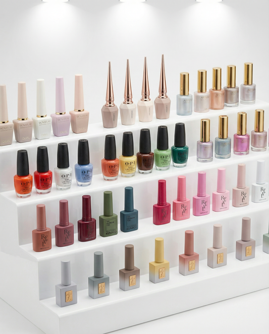 Count Em' Down- Top Gel and Lacquer Brands Out There