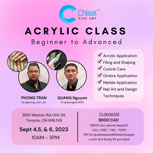 Join Us For Chisel Acrylic Class