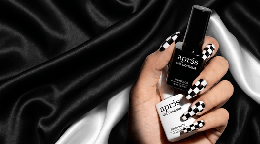 Aprés Rich Black &amp; Super White Gel | The Ultimate Professional Gel Art Essentials