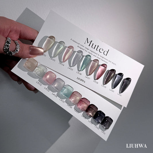 Liuhwa Muted Cat Eye Nail Polish Collection: