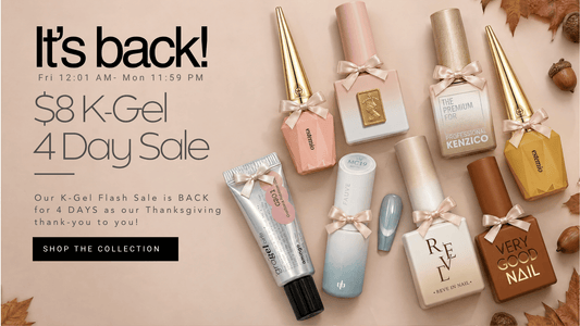 Thanksgiving $8 Korean Gel Polish Sale – 4 Days Only!