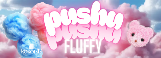 Kokoist Pushu Pushu Fluffy Powder | Plush 3D Nail Texture Made Easy