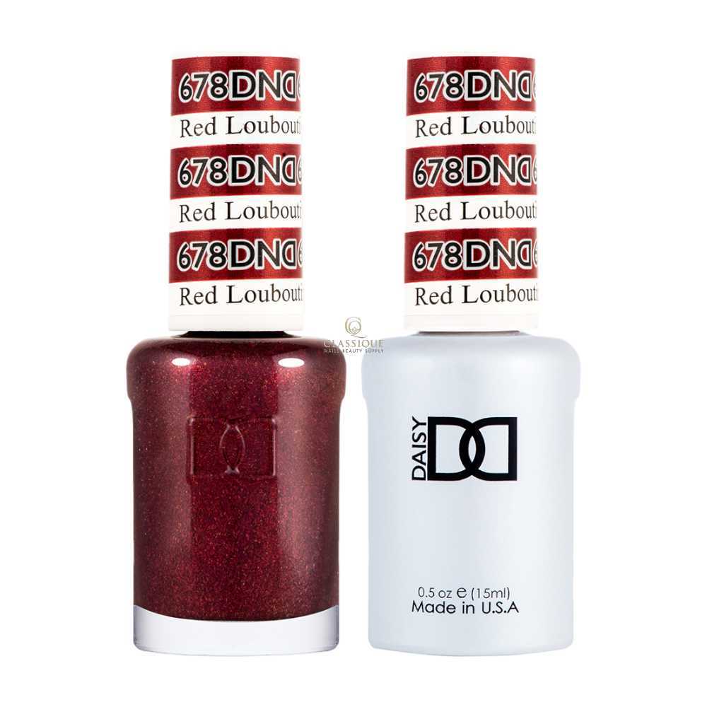 DND Gel & Lacquer Duo - Red Louboutin #678