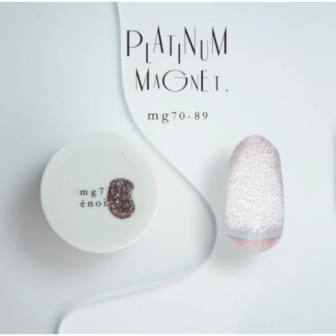 Japanese Platinum Magnet Velvet Cat Eye Gel - Enoi MG76