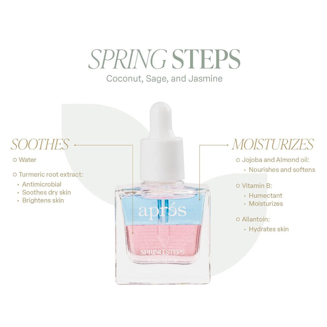 apres Cuticle Serum - Spring Steps (Purple/Pink) 15mL #MPCO1