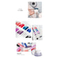 Liuhwa Gradient Gel - Grady Collection #L117-124 (8Pcs) + Grabbing Pen + Sponges