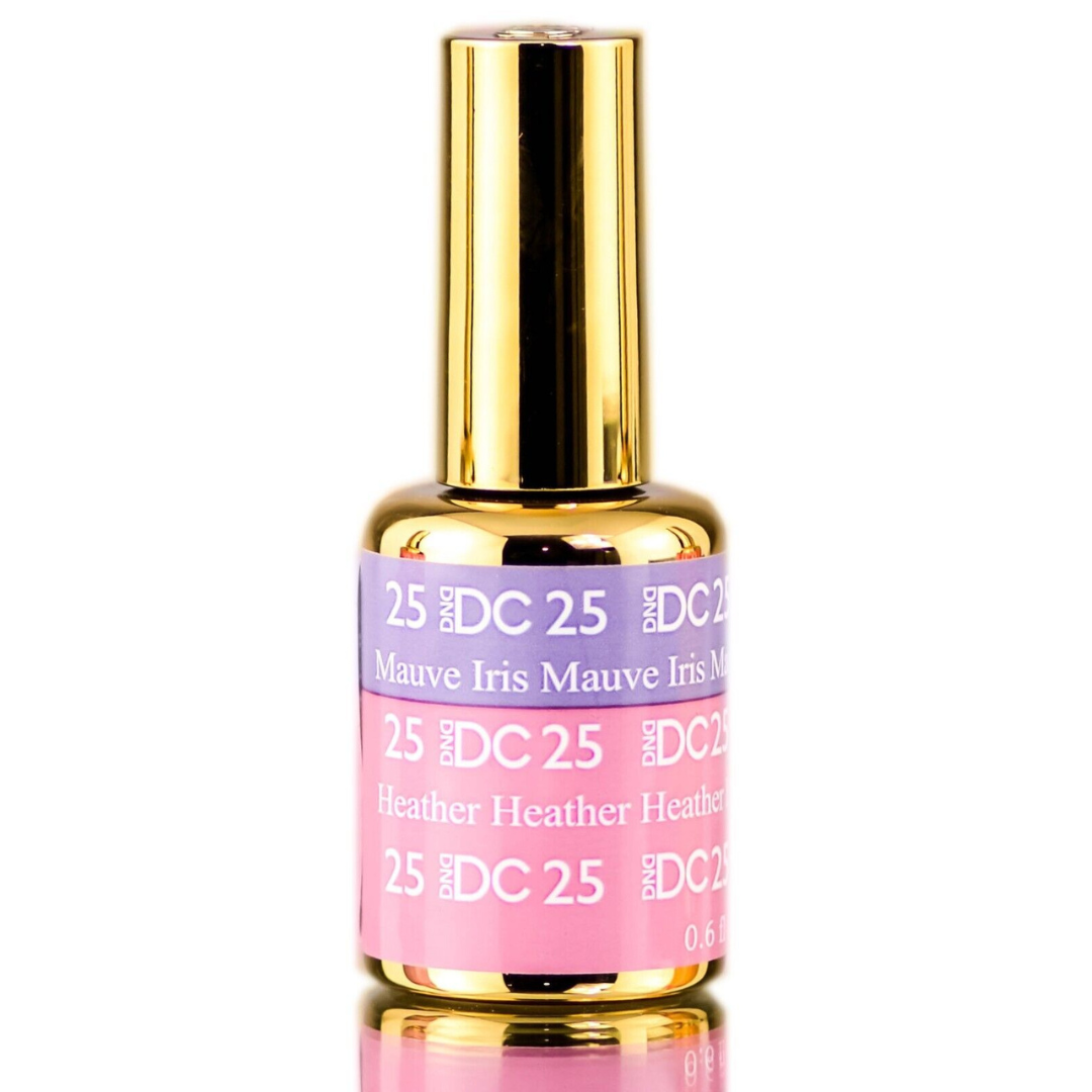 DND DC Mood Change Gel Polish - Mauve Iris Heather Heather #25