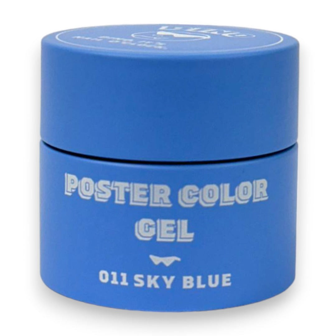 Dino It's Nail O'clock Poster Painting Gel - Sky Blue #011