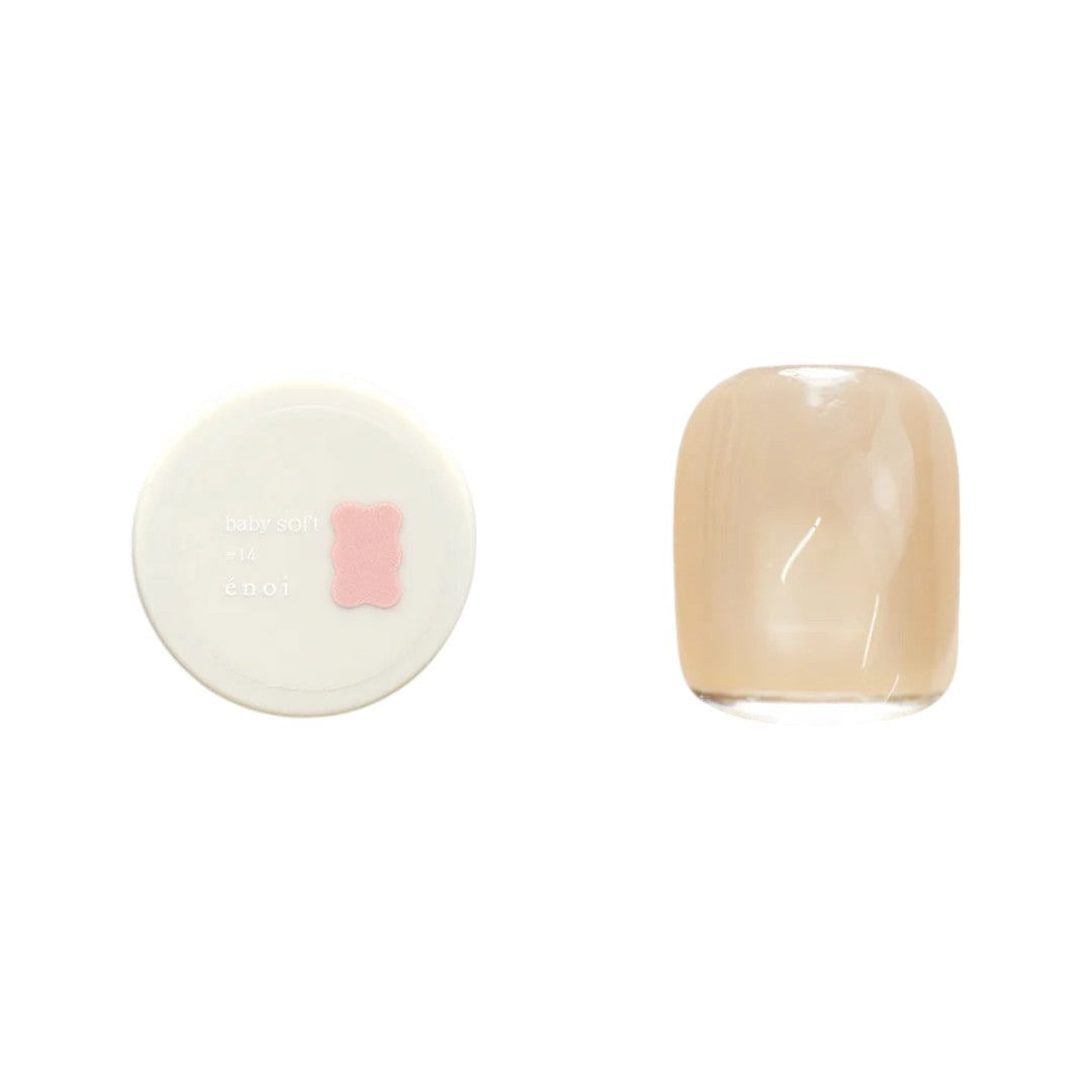 Enoi Sheer Gel Polish - Baby Soft #14