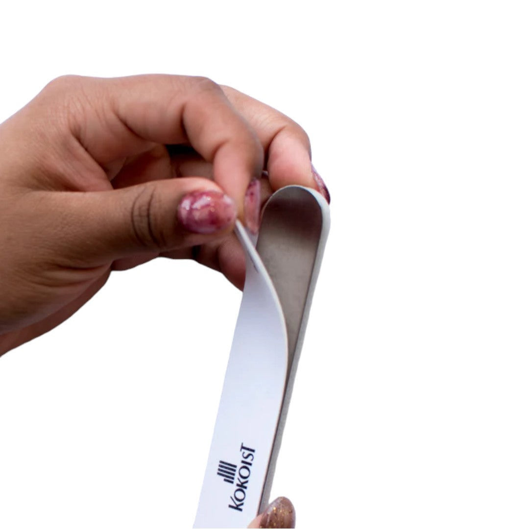 Kokoist Nail Files - Replaceable Straight 220 Grit - White (Pack of 20)