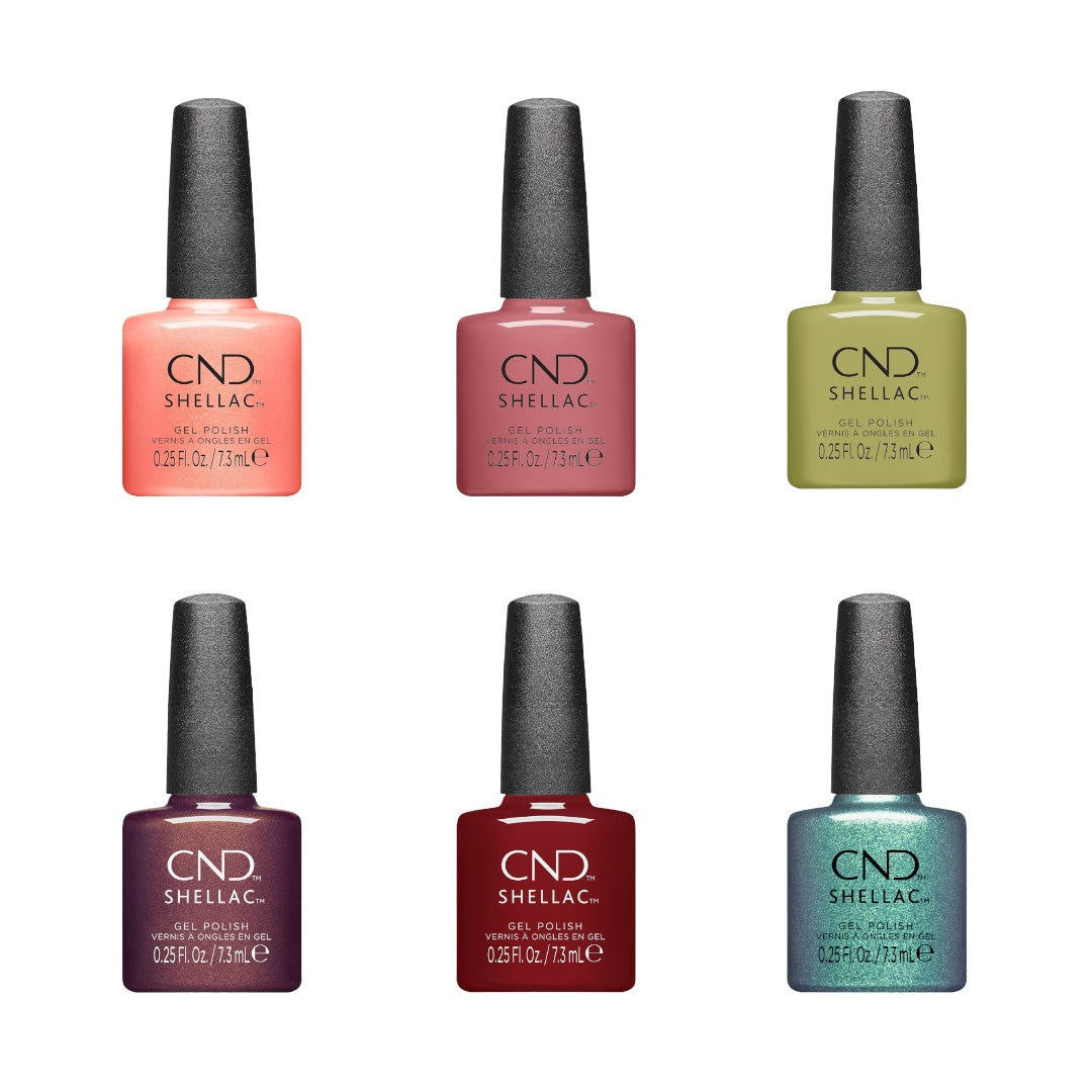 CND Shellac 0.25oz Dynamic Duality Collection 6pcs