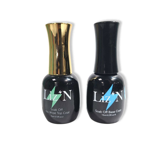 Liz'N Soak Off Top & Base Combo
