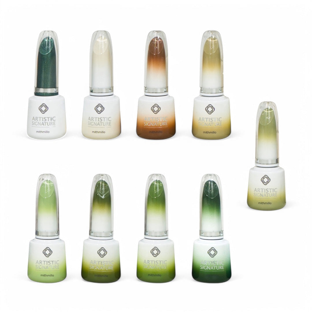 Mithmillo Non-Wipe Syrup Gel Polish #EG01-10 Evergreen Collection