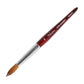 Valentino Acrylic Brush - Kolinsky Red Cherry Wood #12