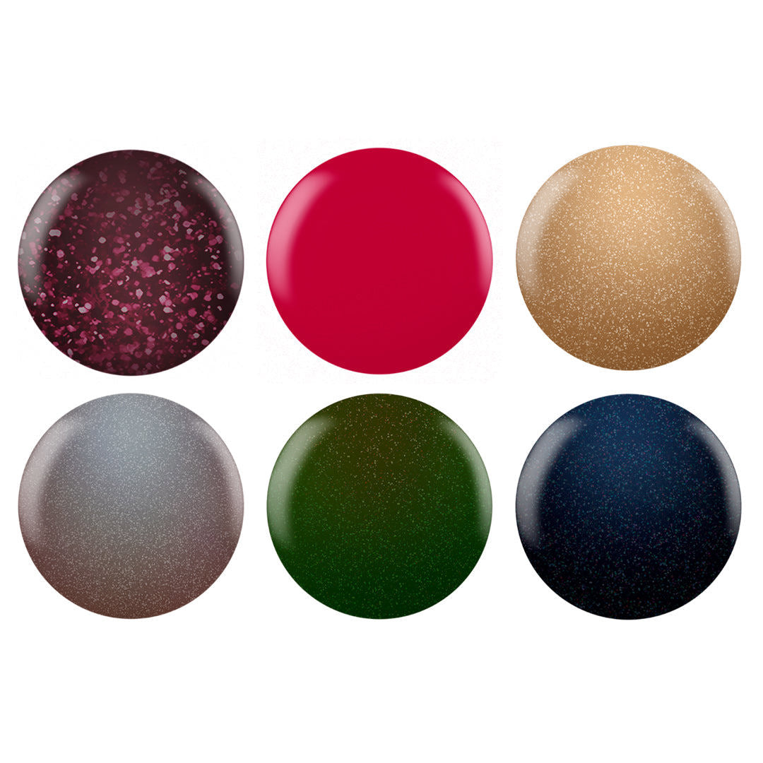 CND Shellac 0.25oz Magical Botany Holiday 2023 Collection 6pcs