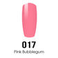 DND DC Gel & Lacquer Duo - Pink Bubblegum #017