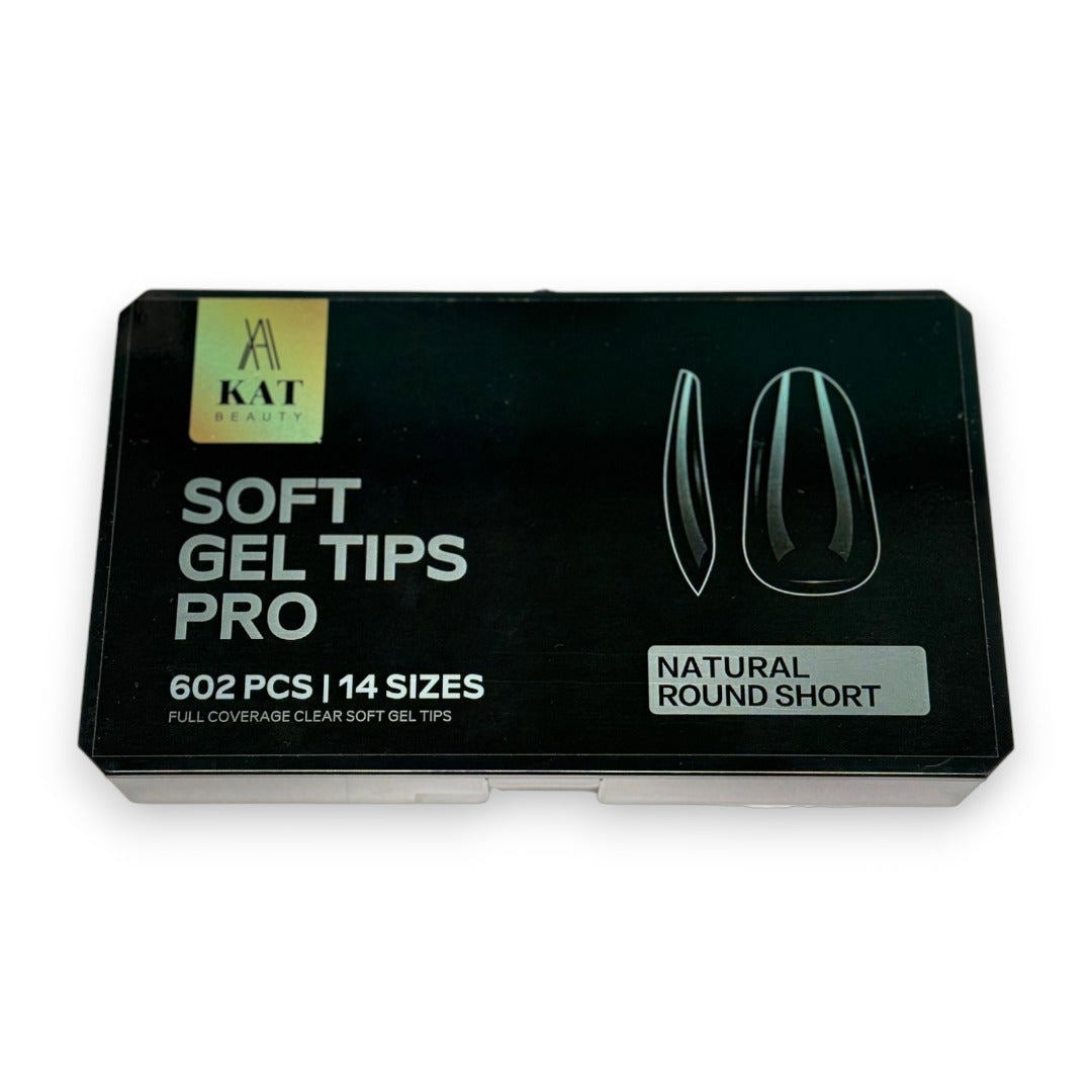 KAT Pro Soft Gel Nail Tips Box (602Pcs)