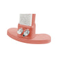 Ikonna Halfmoon Desk Lamp - Rose Gold w/ Rhinestones