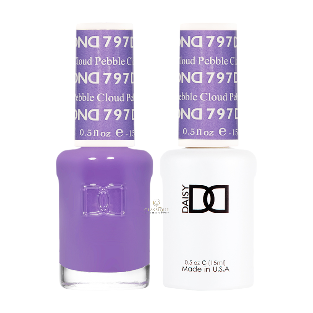 DND Gel & Lacquer Duo - Pebble Cloud #797