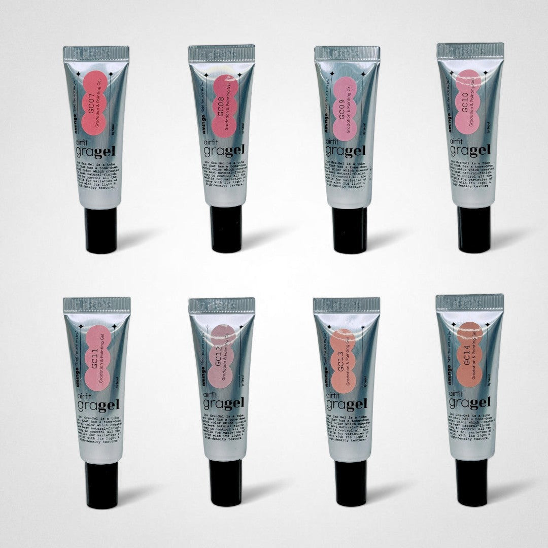Amingo Airfit Gragel - Rose Blush Series #GC07-14 (8Pcs)