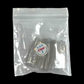USN Nail Tips - Clear Straight Coffin (Bag Of 50)