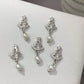 CNBS Nail Charms - Christmas Tree (5pcs)