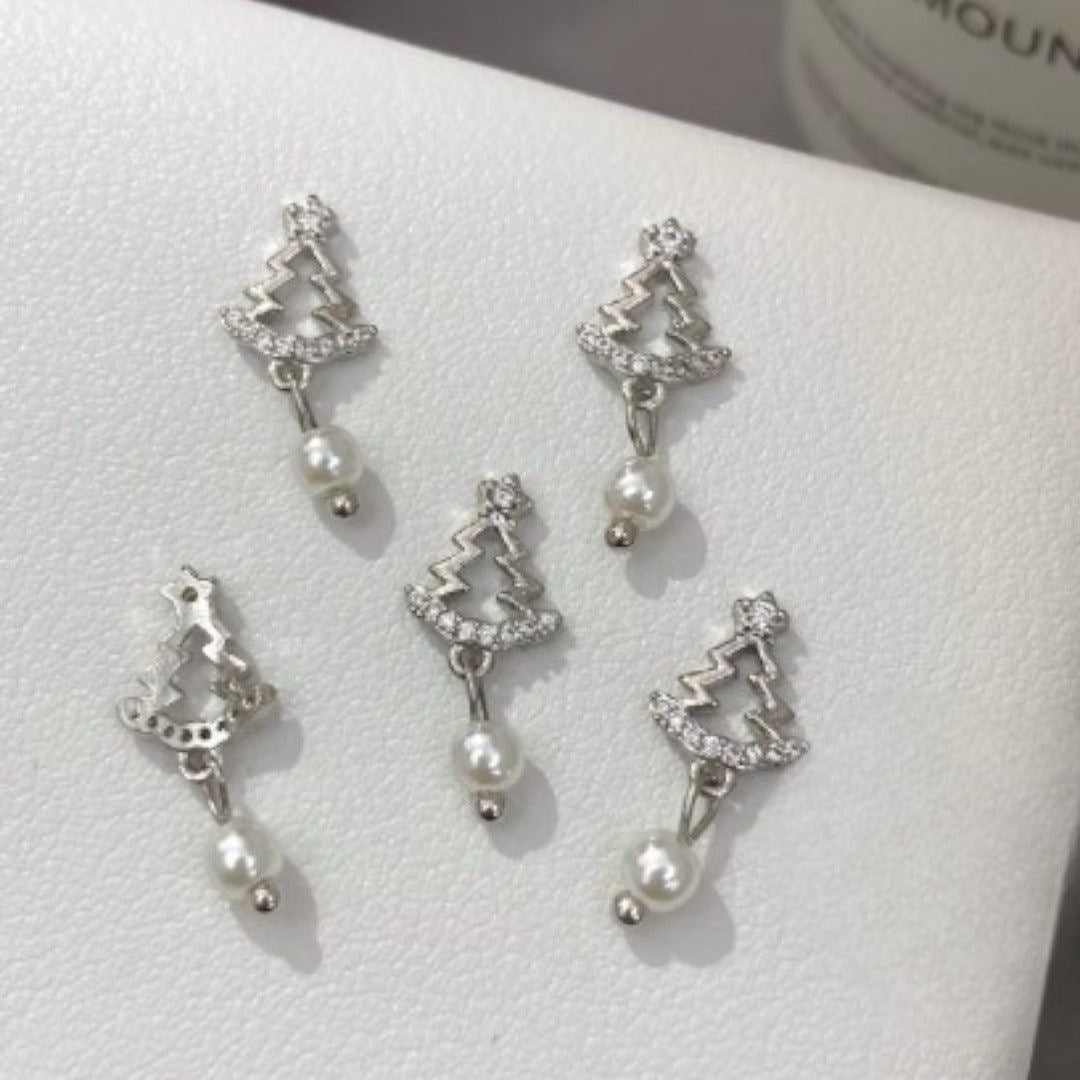 CNBS Nail Charms - Christmas Tree (5pcs)