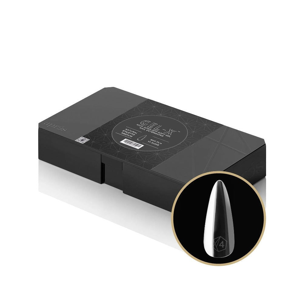 Apres Gel-X Nail Tips Box 2.0 - Stiletto (600Pcs)