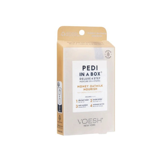 Pedicure, Foot Care, Voesh 4in1 Pedi in a Box, pedicures near me for men, Honey Oatmilk Nourish VPC208MLK