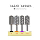 CNBS Nail Drill Bits - Large Barrel Smooth Top 3/32