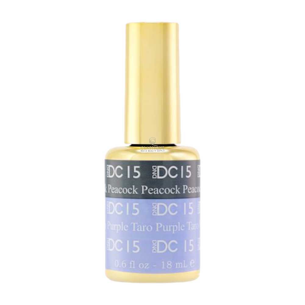 DND DC Mood Change Gel Polish - Peacock Taro Purple #15