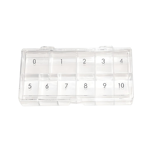 11-Slot Large Hard Plastic Tips Box #PTO-NL11