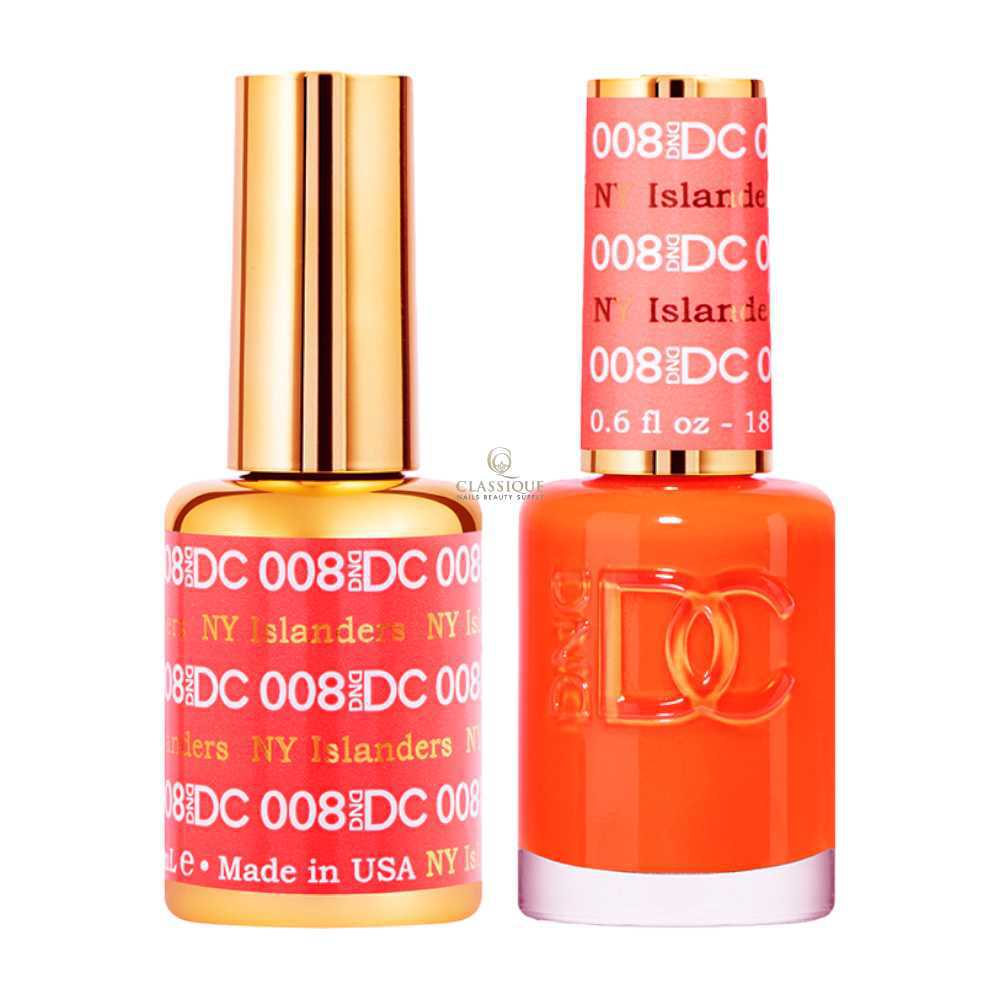 DND DC Gel & Lacquer Duo - Ny Islanders #008