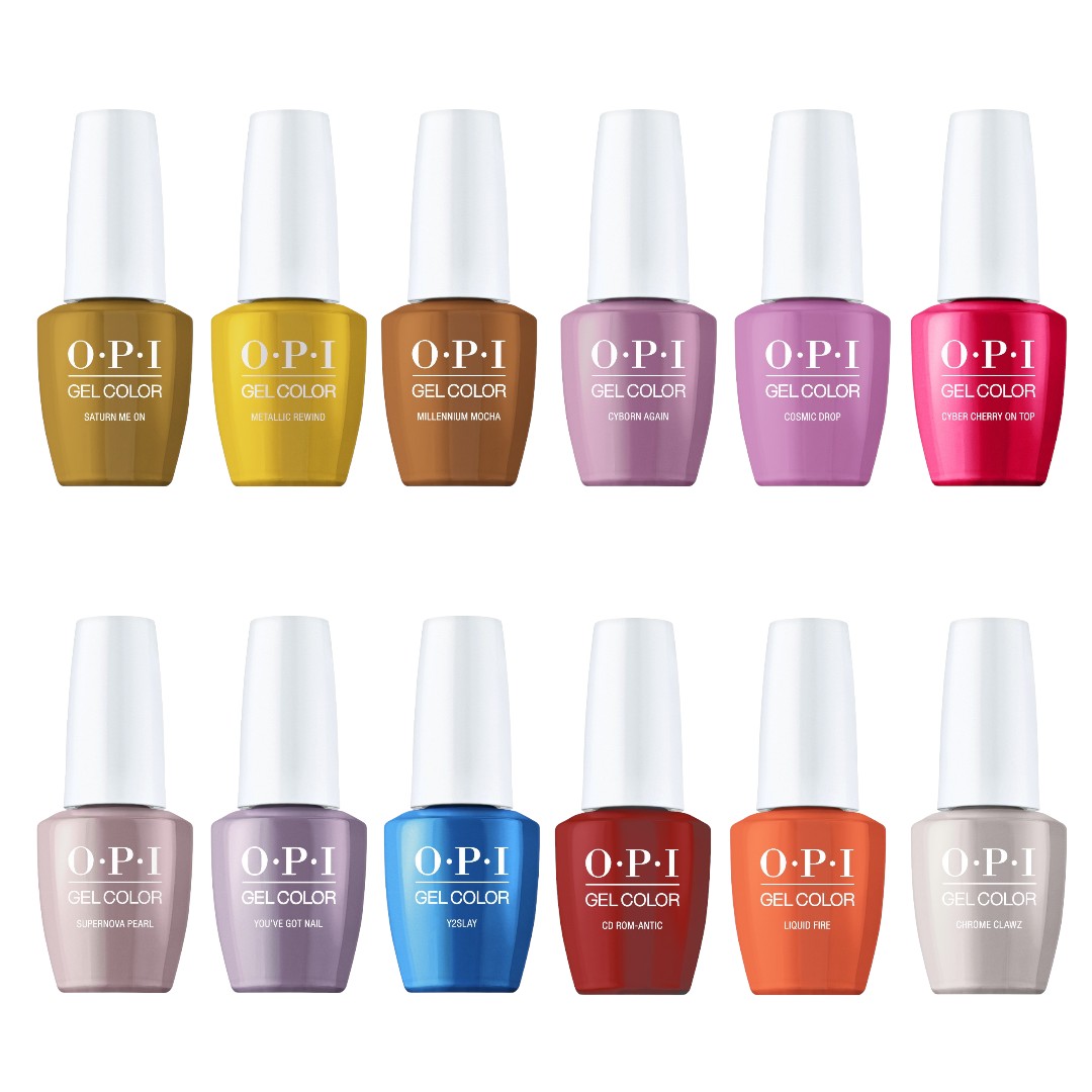 OPI Metallic Mega Mix fall 2024 collection - OPI Gel Polish Canada