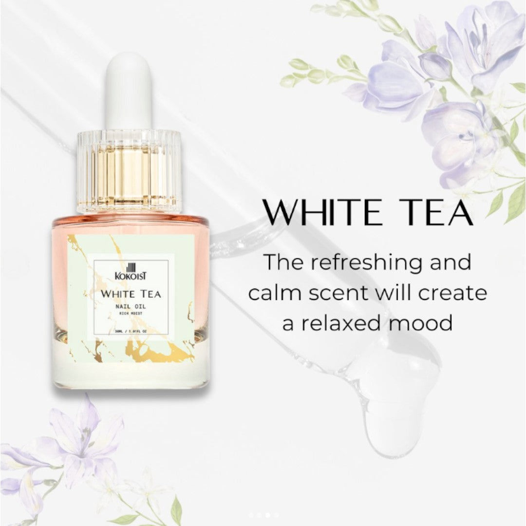 Kokoist Nail Oil - White Tea 30ml
