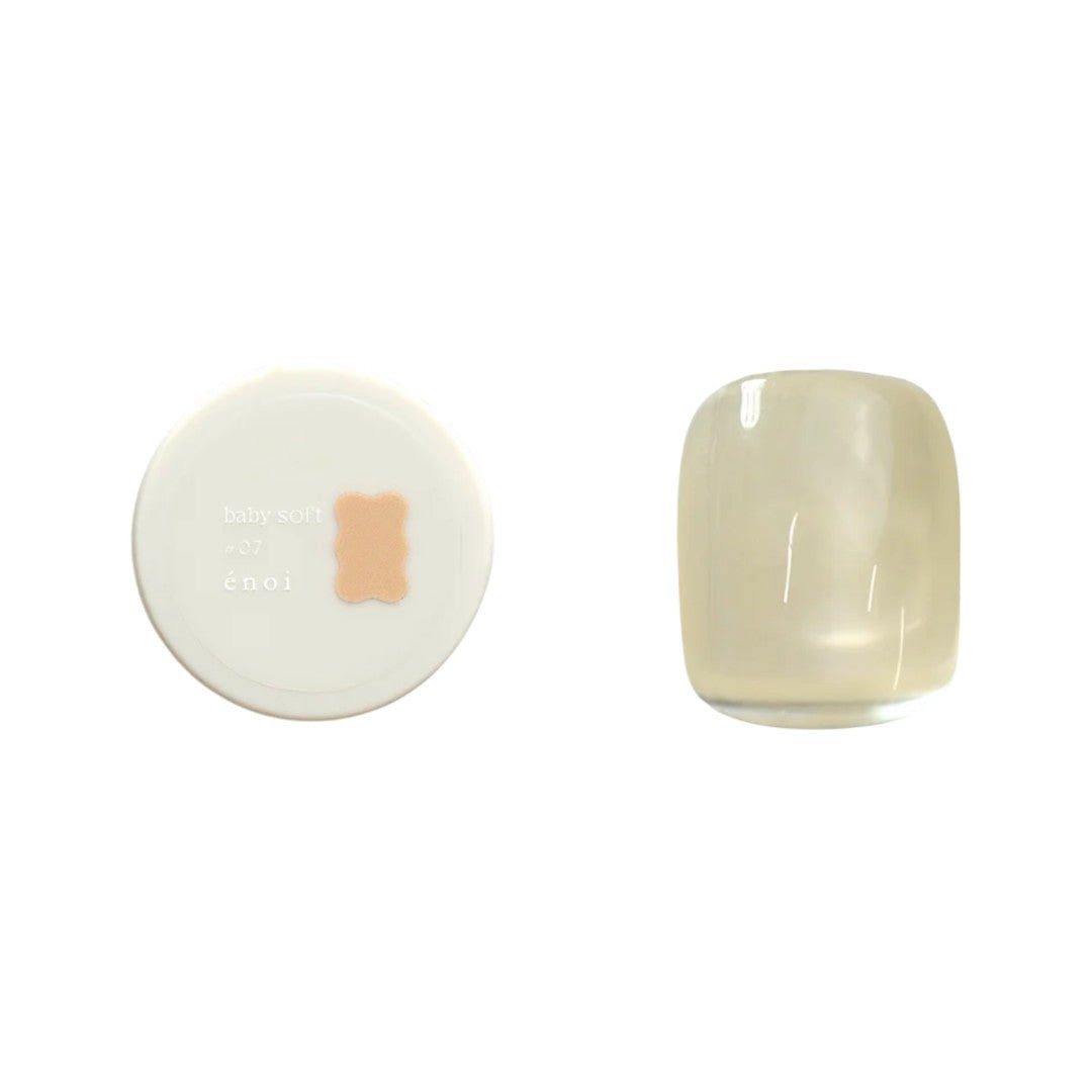 Enoi Sheer Gel Polish - Baby Soft #07