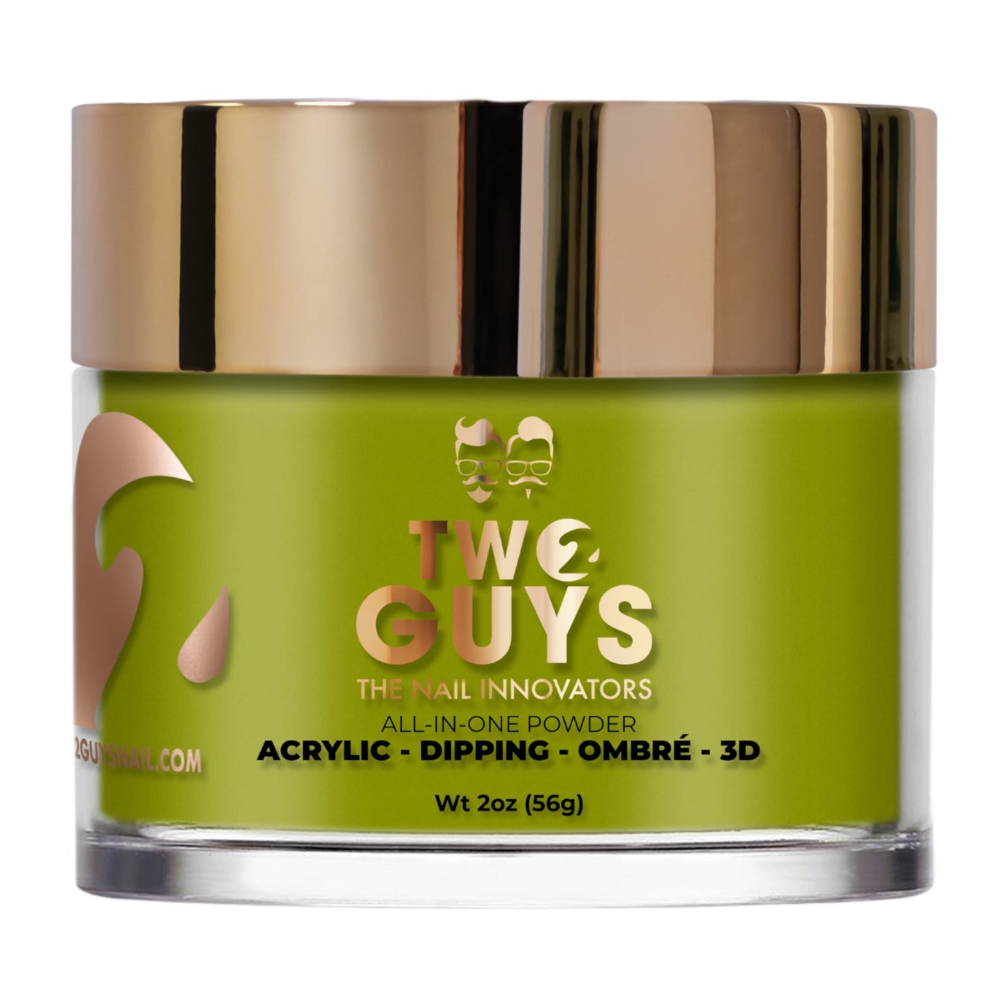 2Guys Acrylic & Dipping Powder 2Oz #A80 IDGAF (I Don't Give A Fig)