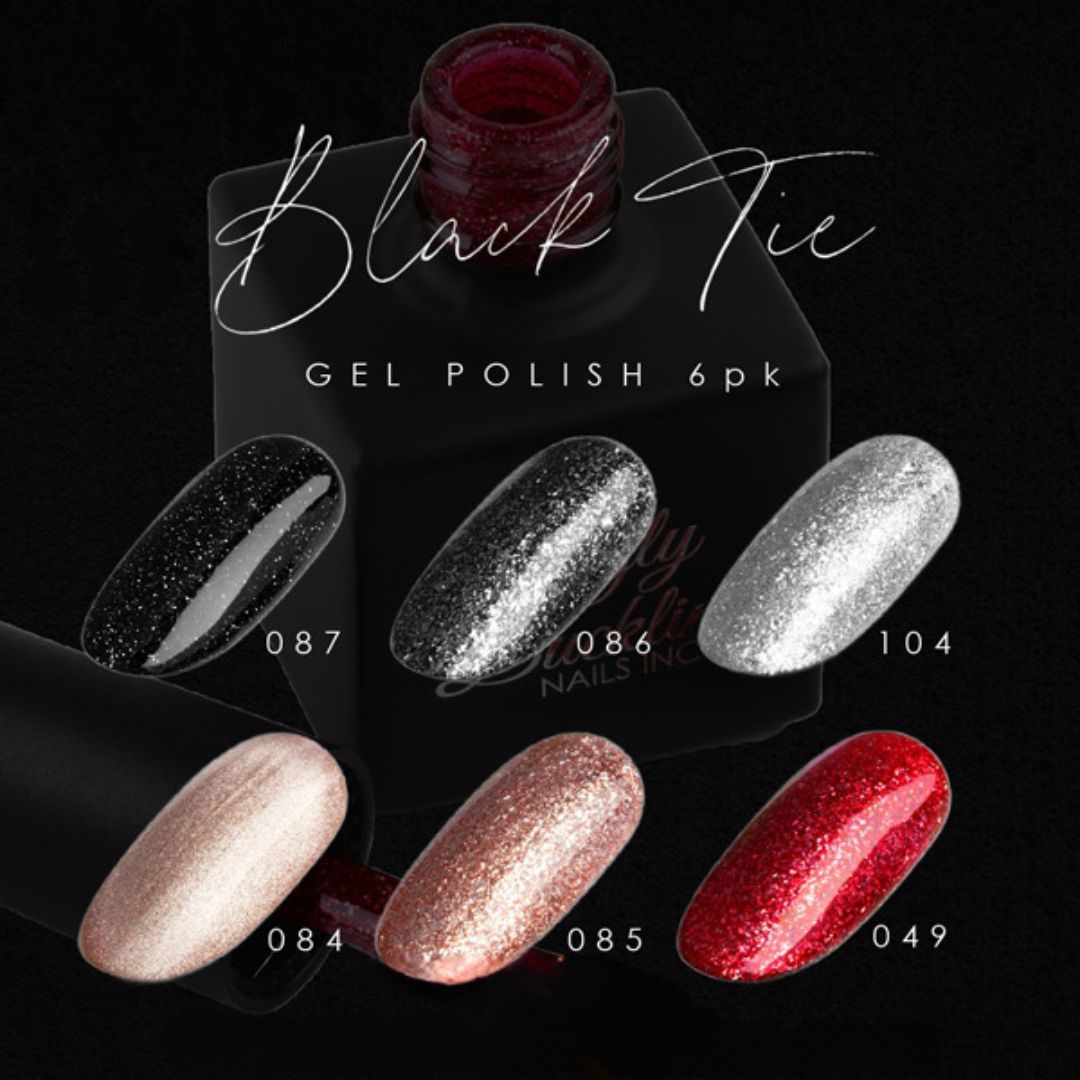 Ugly Duckling Gel Polish Black Tie Collection 6Pcs