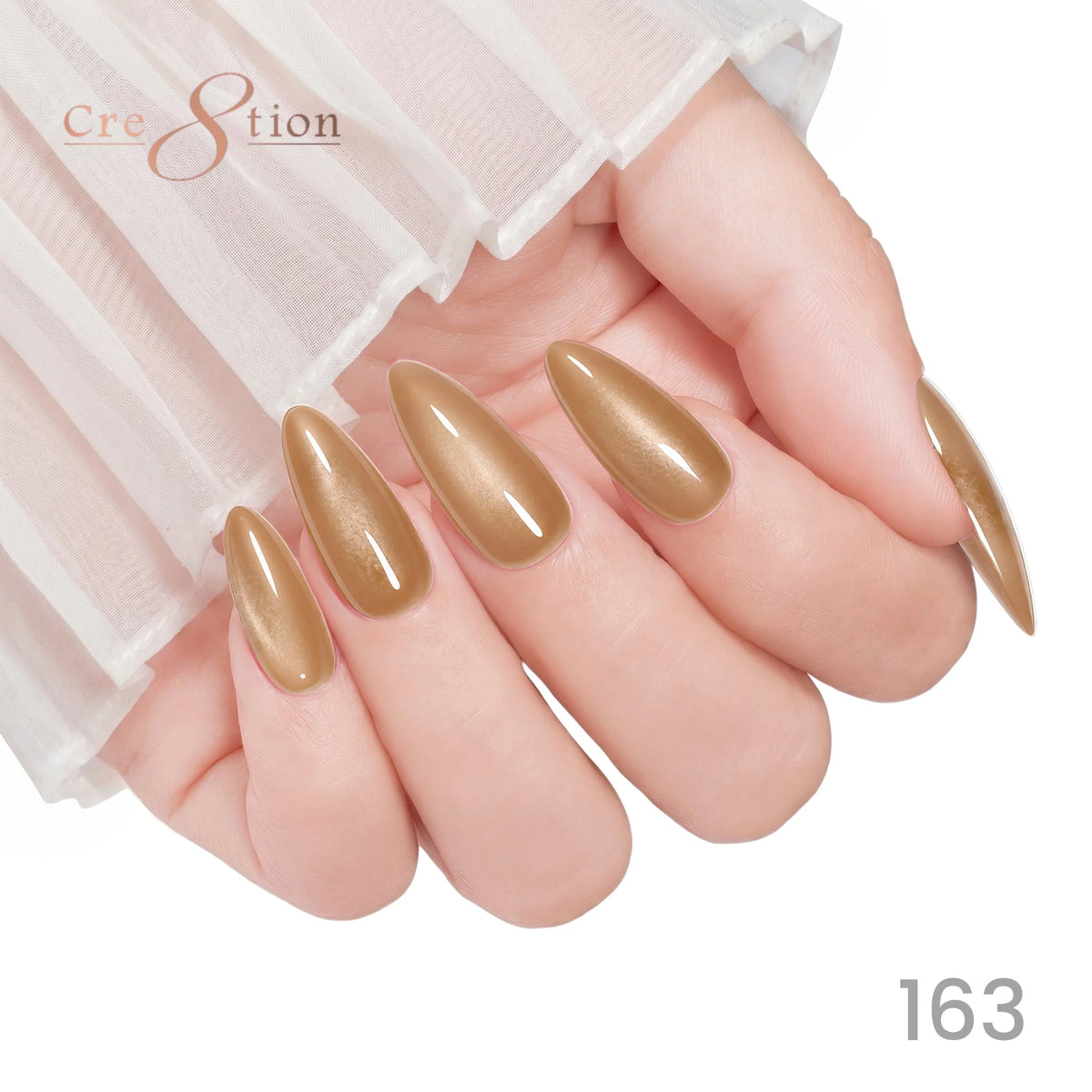 Cre8tion (HEMA/TPO-Free) Cat Eye Gel Polish - Autumn #163
