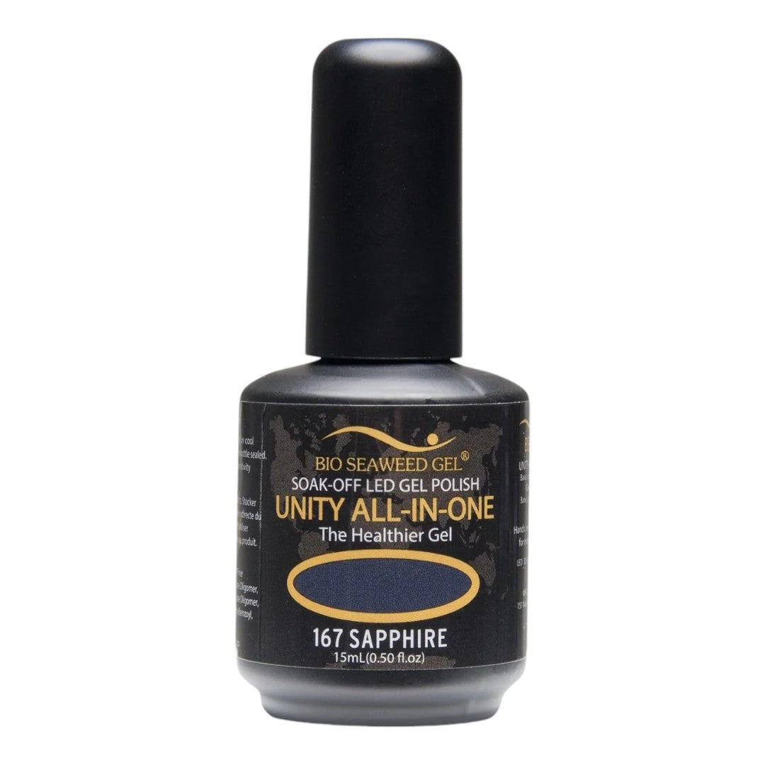 bio seaweed gel canada, soak off gel nail polish, bio seaweed gel polish, non toxic nail polish canada, Bio Seaweed Gel 167 Sapphire
