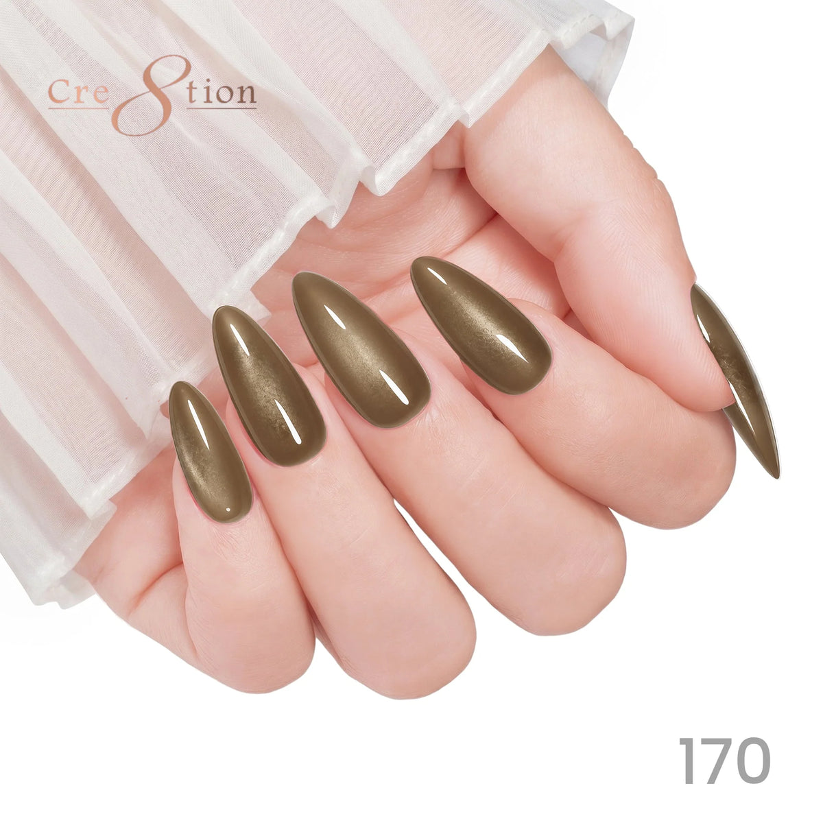 Cre8tion (HEMA/TPO-Free) Cat Eye Gel Polish - Autumn #170