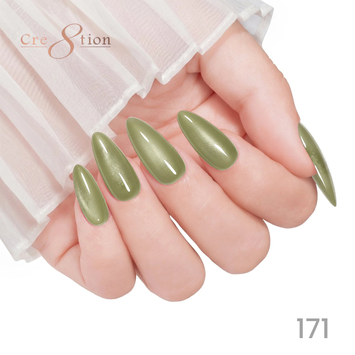 Cre8tion (HEMA/TPO-Free) Cat Eye Gel Polish - Autumn #171