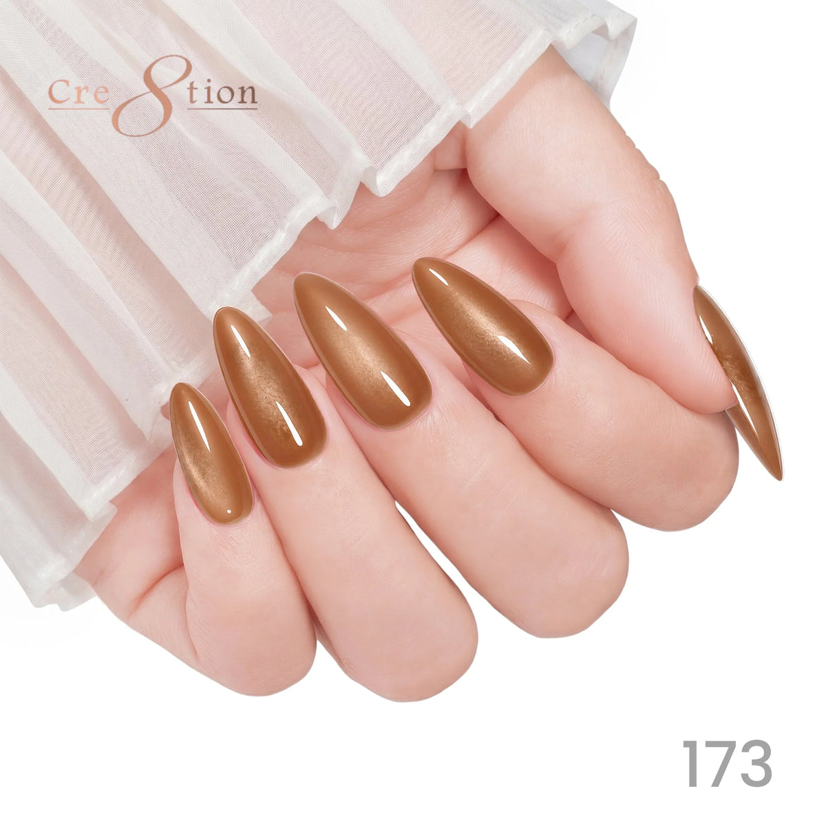Cre8tion (HEMA/TPO-Free) Cat Eye Gel Polish - Autumn #173