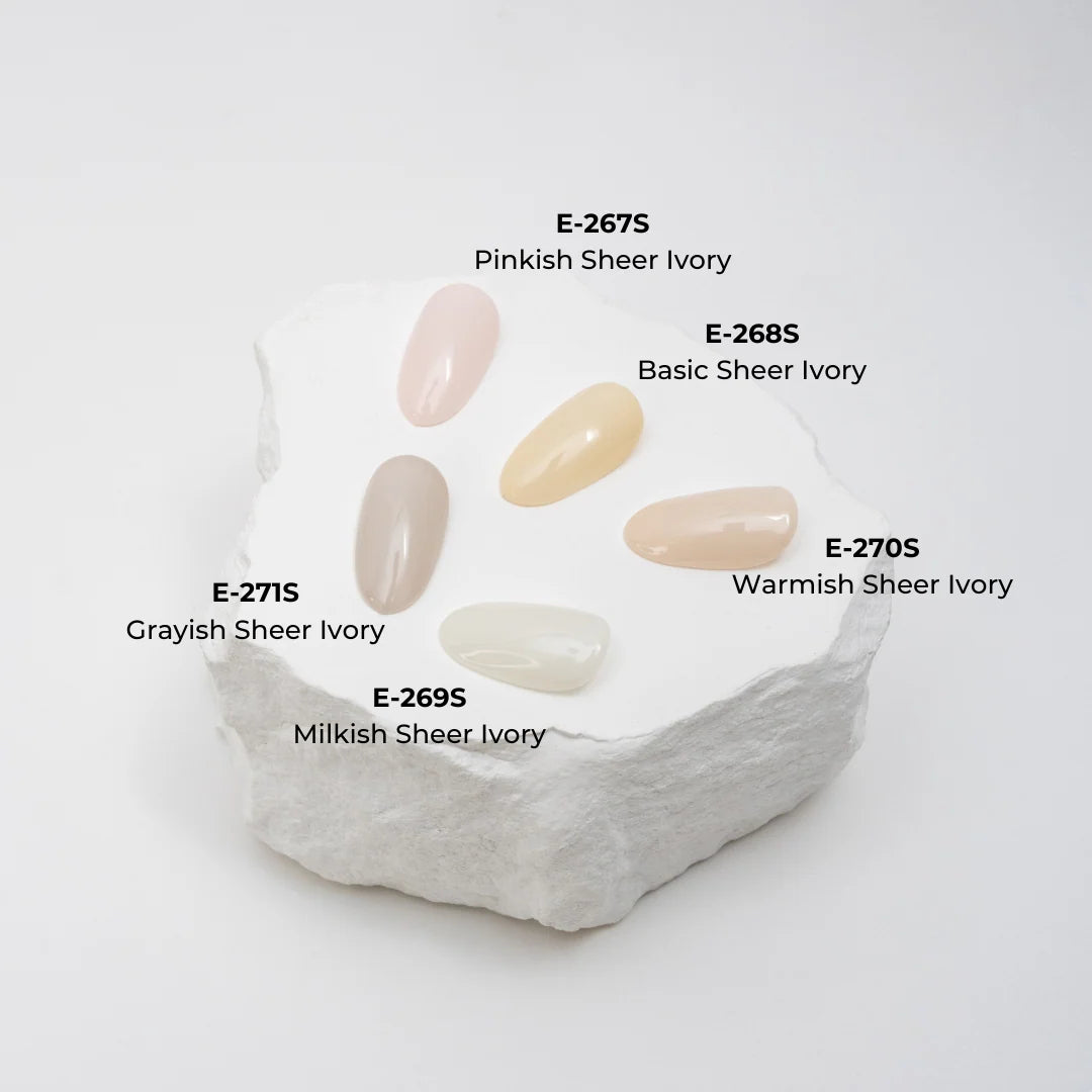 Kokoist Excel Colour Gel - Warmish Sheer Ivory #E-270S