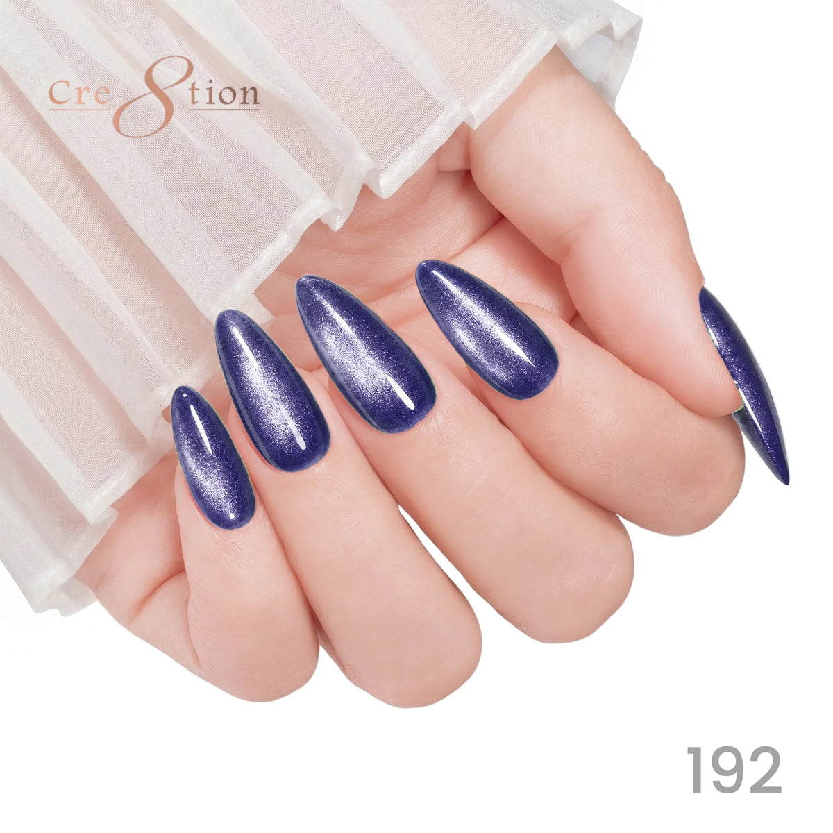 Cre8tion (HEMA/TPO-Free) Cat Eye Gel Polish - Winter #192