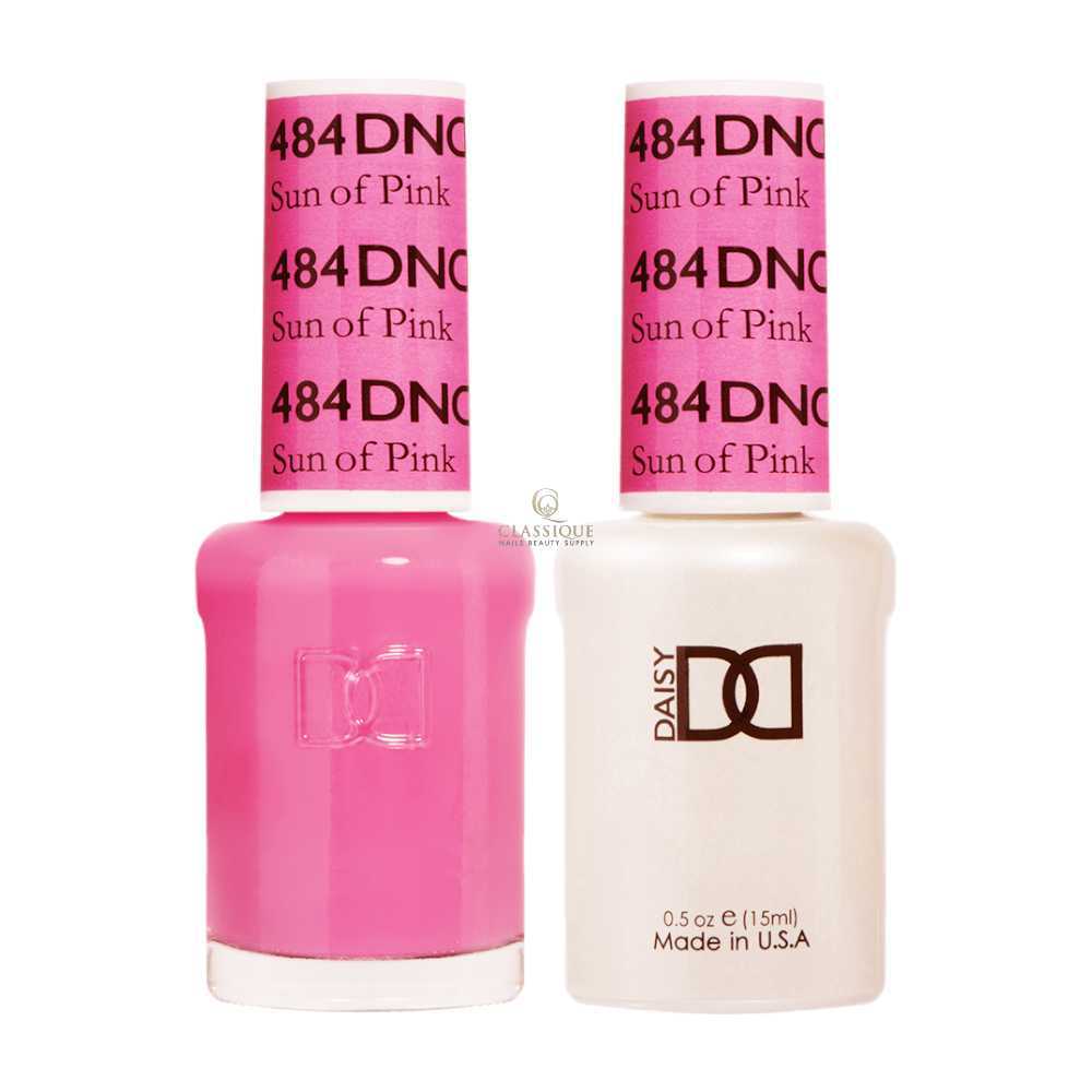 DND Gel & Lacquer Duo - Sun Of Pink #484