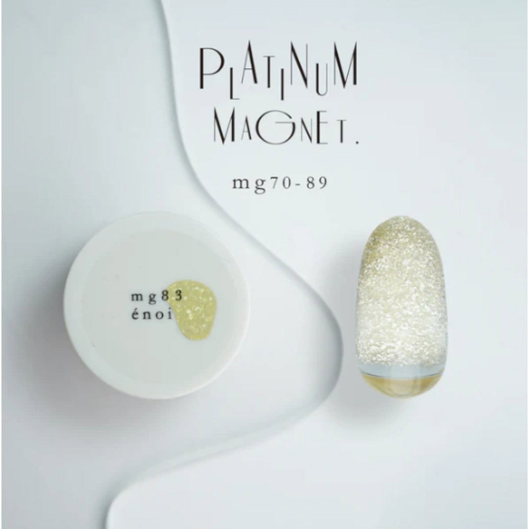 Enoi Cat Eye Gel Polish - Platinum Magnet #MG83