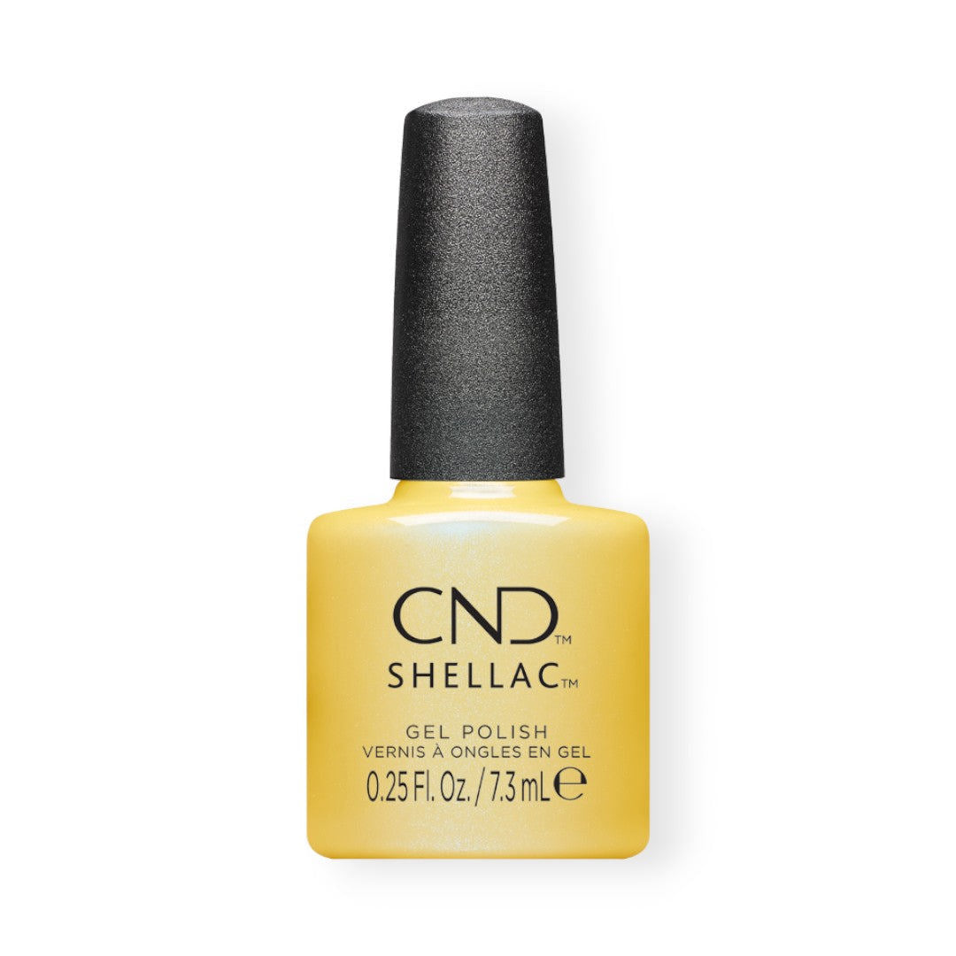 CND Shellac Nail Polish 0.25oz - Char-Truth | Yellow Gel Nail Polish