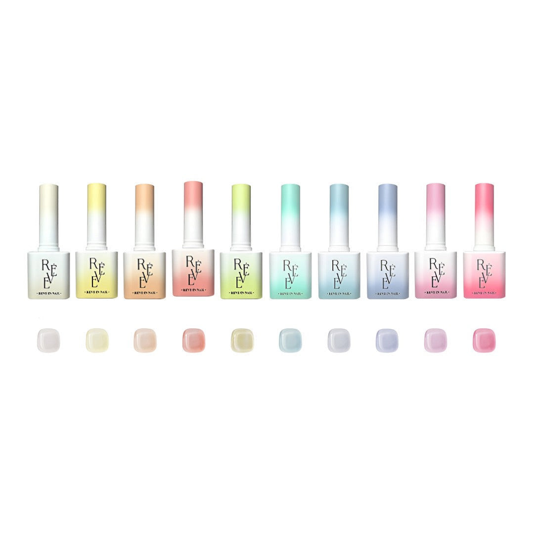 Reve In Nail Syrup Gel Polish - Breeze Series (10pcs)